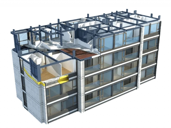 鋼結(jié)構裝配式樓房